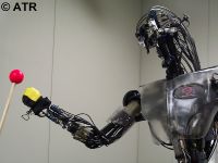 robot reaching